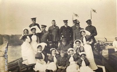  barge hospital nurses doctors great war