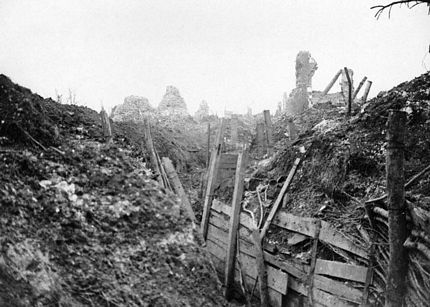Gommecourt trench 1917 World War One