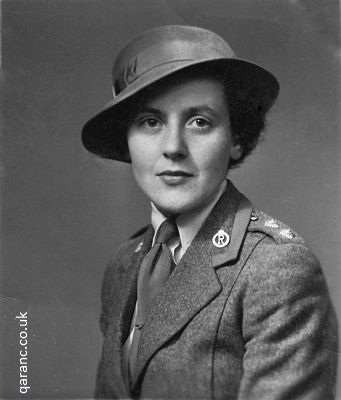QA Reserve Uniform WW2 Sister Jean Ross