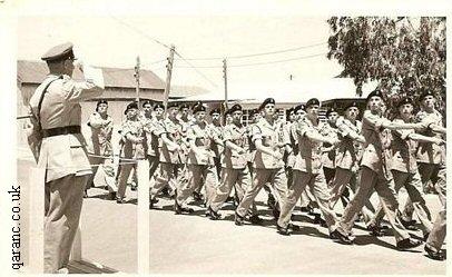 Soldiers on Parade Cyprus