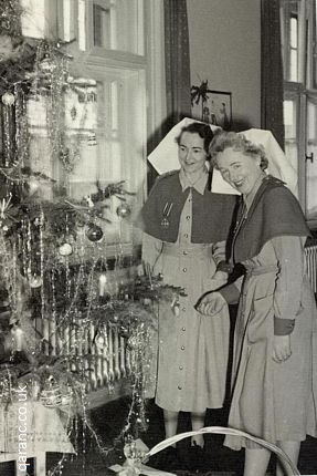 Christmas tree QARANC Sisters BMH Iserlohn 1958