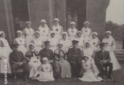 craiglockhart hospital medical qaimns nursing and red cross staff world war one