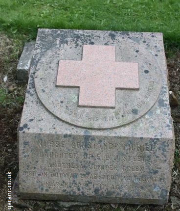 nurse Constance Muriel Steell headstone Colinton Cemetery Edinburgh