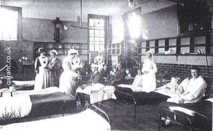 Woodbridge School Red Cross Auxiliary Hospital World War One Common Room Infirmary